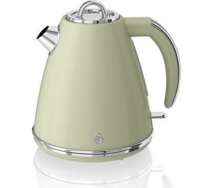SWAN Retro SK19020GN Jug Kettle - Green, Green