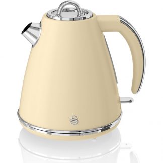 SWAN Retro SK19020CN Jug Kettle - Cream, Cream
