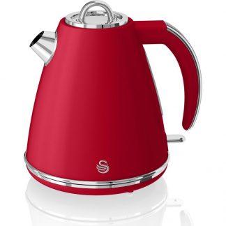 SWAN Retro SK19020RN Jug Kettle - Red, Red