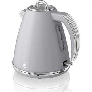SWAN Retro SK19020GRN Jug Kettle - Grey, Grey