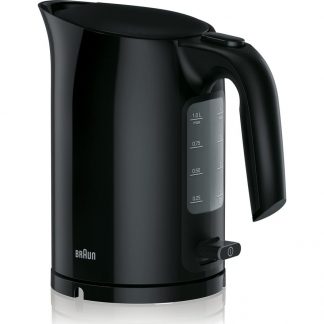 BRAUN Series 3 PurEase WK3110.BK Jug Kettle - Black, Braun