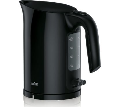 BRAUN Series 3 PurEase WK3110.BK Jug Kettle - Black, Braun