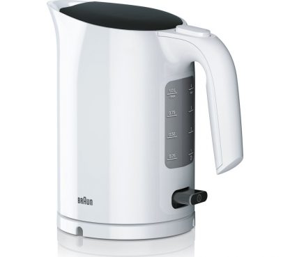 BRAUN Series 3 PurEase WK3110.WH Jug Kettle - White, Braun