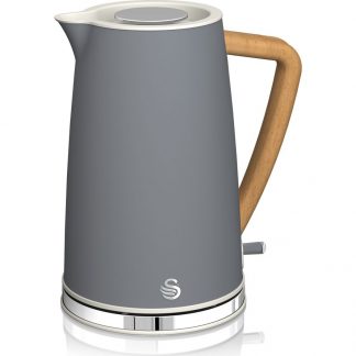 SWAN Nordic Cordless SK14610GRYN Jug Kettle - Grey, Grey