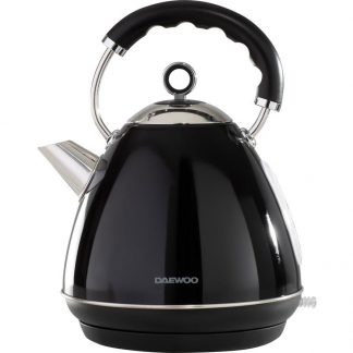 DAEWOO Kensington SDA1577 Traditional Kettle - Black, Black