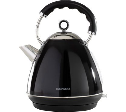 DAEWOO Kensington SDA1577 Traditional Kettle - Black, Black