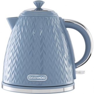DAEWOO Argyle Collection SDA1822 Jug Kettle - Blue, Blue