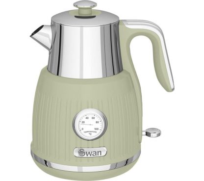 SWAN Retro SK31040GN Jug Kettle - Green, Green