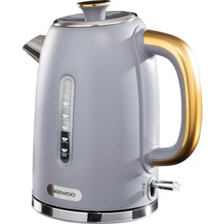 DAEWOO SDA1817 Jug Kettle - Grey, Grey
