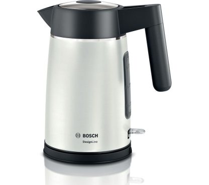 BOSCH DesignLine TWK5P471GB Jug Kettle - Black & White, Black